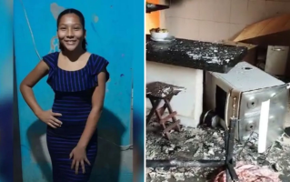 Caso Amélia Vitória: Casa em que suspeito de matar estudante morava é queimada; vídeo
